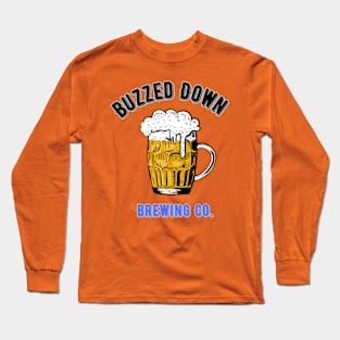 Buzzed down brewing Long Sleeve T-Shirt